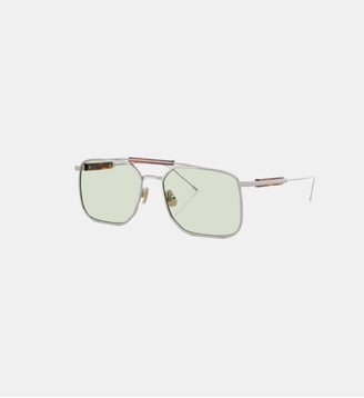 Lunettes de soleil Carré BC2005ST - Brunello Cucinelli - Argent