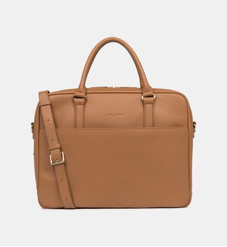 Porte documents Mademoiselle Business en cuir - Lancaster - Camel