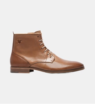 Bottines Niche cuir - Kost Paris - Marron