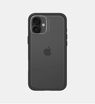 Coque iPhone 16 plus Mod NX Noir - Rhinoshield - Transparent