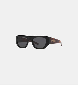 Lunettes de soleil Rectangulaire SL 740 - Saint Laurent - Noir