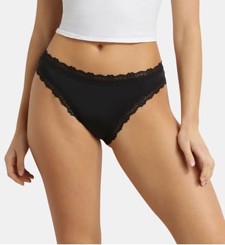 Culotte Micro Dentelle - Dim - Noir
