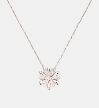 Collier Flower - Poiray - Or blanc