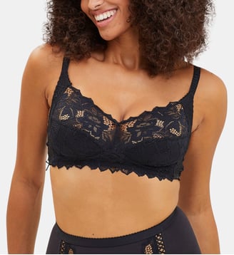 Soutien-gorge Coton D'Arum - Sans Complexe - Noir