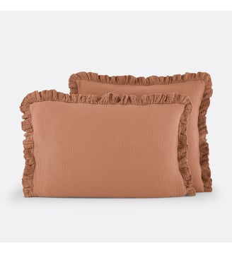Taie d'oreiller enfant unie gaze de coton La Redoute Interieurs