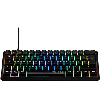 Clavier gamer KEYZ THALL SB FR - THE G-LAB - Noir