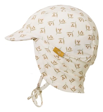 Casquette anti-UV protège nuque - Fresk - Écru