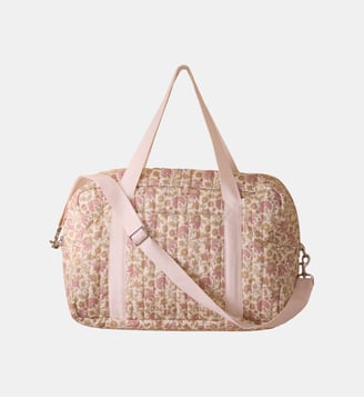 Sac à langer en gaze de coton - Cyrillus - Imprimé bali corail