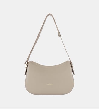 Sac besace Dune en cuir - Lancaster - Galet