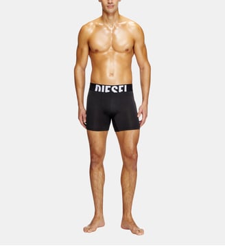 Lot de trois boxers en microfibre - Diesel - Noir
