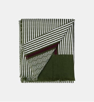 Foulard Naples en coton biologique - Billybelt - Vert