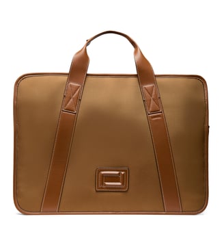  Sac week end zippé 45 mistral signature - Lancel - Beige foncé