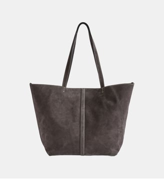 Grand Cabas Daily en cuir velours - Vanessa Bruno - Alliage