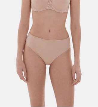 Culotte taille haute - Peau Rosée - Simone Pérèle - Rose