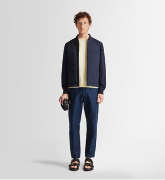 Blouson slim court - Fusalp - Marin