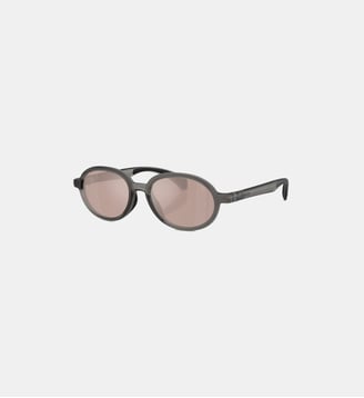 Lunettes de soleil Ovale Caprice - Moncler - Gris foncé