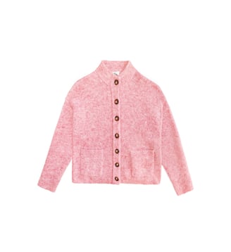 GILET uni MARLIN - La Petite Etoile - Rose