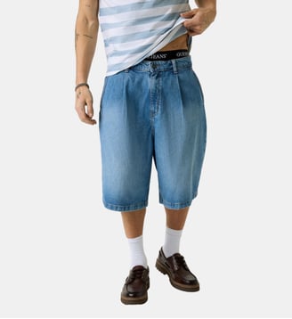 Short baggy en coton Guess Jeans