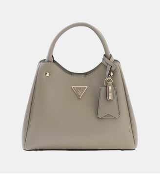 Sac à main Meridian Logo - Guess - Beige