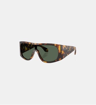 Lunettes de soleil Rectangulaire AR8222U - Giorgio Armani - Havane
