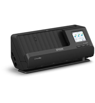 Scanner à défilement ES-C380W - Epson - Noir