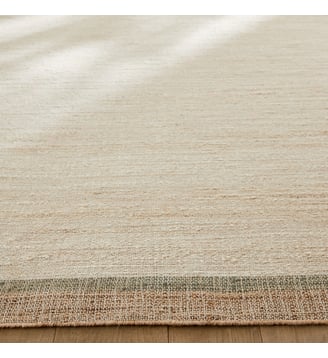 Tapis jute, tissé main - AM.PM - Écru