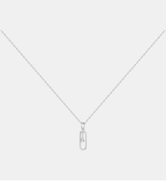 Collier États d'Âme en Argent - La Garçonne Diamant - Argent