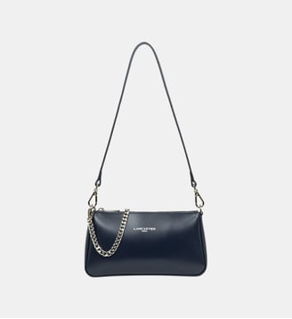 Sac pochette zippée S Suave Even - Lancaster - Bleu foncé