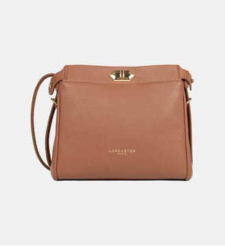 Petit sac trotteur Lady ROMY en cuir - Lancaster - Camel