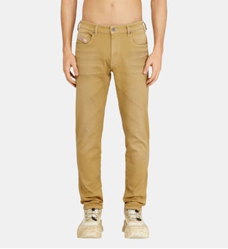 Slim Regular Waist 2062 D-Strukt Joggjeans® - Diesel - Beige
