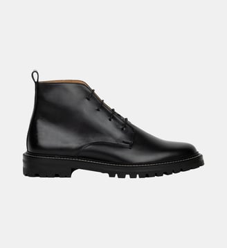 Boots Howelsen Cuir - Bobbies - Noir intense