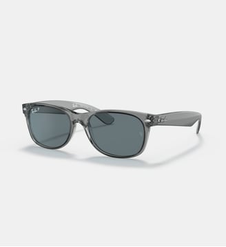 Lunettes de soleil Carré RB2132 New Wayfarer Flash - Ray Ban - Gris
