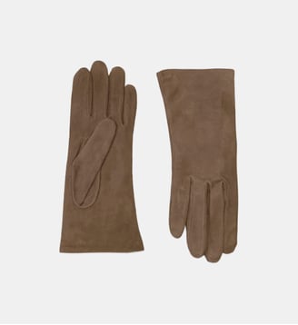 Gants Inès Sued Femme Cuir Doublés Cachemire - Agnelle - Tmoka