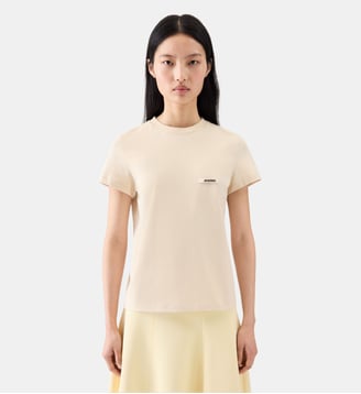 Le T-shirt Gros Grain - Jacquemus - Beige