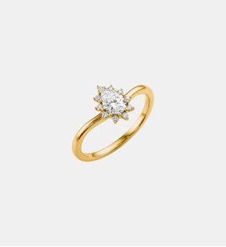 Bague avec zirconia en forme de goutte - Thomas Sabo - Or
