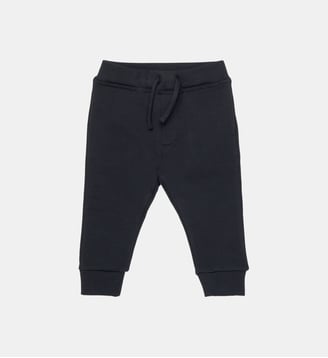 Pantalon en molleton avec logo DSQ2 - Dsquared2 - Noir