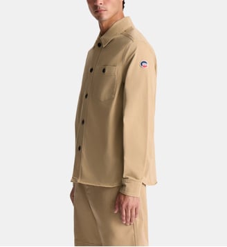 Veste olisen col chemise coupe regular - Fusalp - Savane