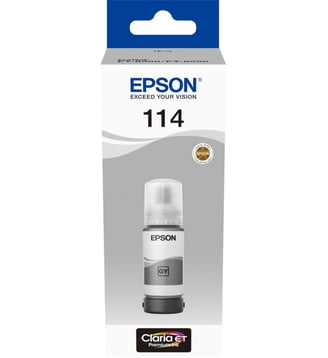 Cartouche d'encre Ecotank Bouteille 114 Gris - Epson - Gris