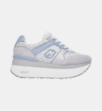 Sneakers à super plateforme avec monogramme Liu Jo
