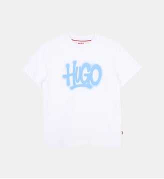 Tee-shirt manches courtes - Hugo Kids - Blanc