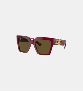 Lunettes de soleil Papillon VE4458 - Versace - Marron foncé