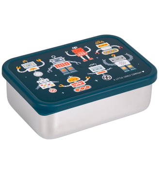 Lunch box en acier inoxydable - A Little Lovely Company - Bleu