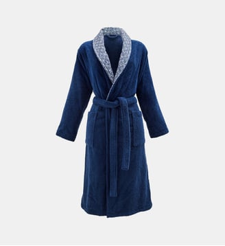 Peignoir Galante - Anne de Solène - Bleu foncé