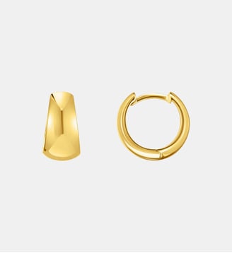 Boucles d'oreilles classiques de forme trapézoïdale massive - Thomas Sabo - Or