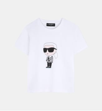 T-shirt à manches courtes - Karl Lagerfeld Kids - Blanc