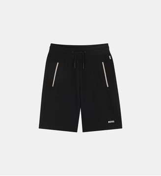 Bermuda en coton - BOSS Kidswear - Black