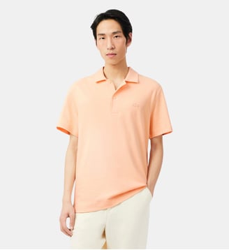 Polo Texturé classic fit - Lacoste - Rose pâle