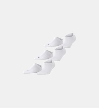 Socquettes Cool Kick 3-Pack Fibre artificielle - Falke - Blanc
