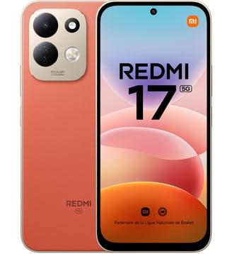 Smartphone Redmi 17 Orange 128Go 5G Xiaomi