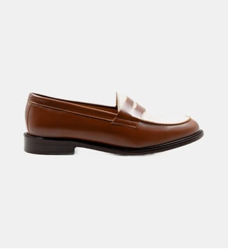 Mocassins cuir F - Jules & Jenn - Cognac